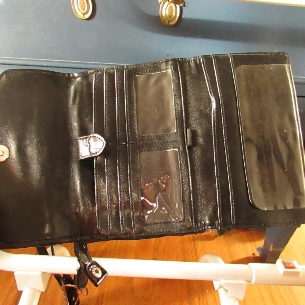 Coldwater Creek crossbody organizer bag